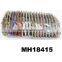 different types of colored rhinestone hair barrette comb wholesale