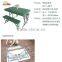 Outdoor plastic 3pcs camping table and bench set