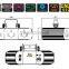 New Style 12*3W RGBW DMX LED Concert Light Sound Effect Light