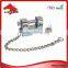LS-303 Kaba Key and Steel Chain WITH Plated steel Amour Rectangular Padlock