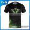 printing men t shirt custom sublimation t shirt