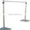 6-10 7-12ft black/white pipe and drape ,pipe and drape bases