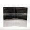 Custom gift long passport organizer leather travel wallet