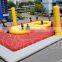 Hot selling giant inflatable beach volleyball court for sale, inflatable bossball sport game, inflatable volleyball field