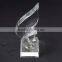 2016 hot sale clear crystal most popular trophy cup