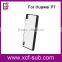 Unbreakable waterproof 2d sublimation cell phone case for Huawei P7