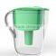 3.5L alkaline water filter pitcher/ Activated Carbon water filter system /water filter jug