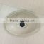 Small oval ceramic wholesale cheap Counter Top Wash Basin