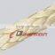 strong tensile colored UHMWPE polyester rope for sailing with CE