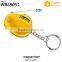 Promotional Gifts Plastic Torch Shape LED Key ring