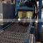 Mesh conveyor shot blasting machines