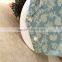 New arrival 100% polyester little flower design embroidery window curtain