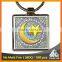 Best selling fancy digital printing Middle East muslim metal custom keychain