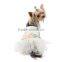 pet dress/swan dog dress