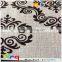 New Chenille lurex fabric with flocking used for jacquard curtain sofa cushion material