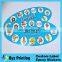 Christmas Transparent PVC Static Window Decoration Sticker