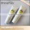 60ml korean cosmetic plastic black tube packing for BB cream with flat cap