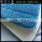 Microfiber wet mop pad with magic sticker back for hotel