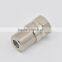 F Connector jack to plug adaptor, rf connector, coaxial connector, F type connecteur