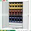 Taiwan Steel Storage Shelves Cabinets With Glass Doors For Garage Factory TJG-CW12