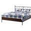 Latest double bed designs / modern MDF wooden bed / china bedroom furniture