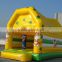 commercial inflatable tiger bouncer with obstacles A1168