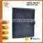 2016 Printing leather 3 rings binder folder portfolio with Snap closure