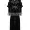 Fine Punk Rave New Men Coat Long Jacket Black Gothic Steampunk Regency Highwayman