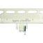 Three function manual lift hospital bed with ABS head/foot Board