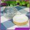 Wholesale 100g screen printing glass cosmetic jar and lid