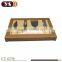 Super sharp 4 pcs knife set stainless steel kitchen knife set with wood handle