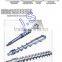 COLD HEAT FEEDING SCREW AND BARREL