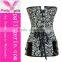 Sexy waist training corset bustier for beauty ladies