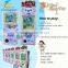 Little bear toy crane high profit coin operated children game machine