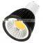 Black 5w gu10 cob led spotlight energy saving lamp-warm white 3000K