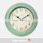 DEHENG metal custom design wall decor clock