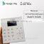 Intelligent house systems,supports 1 group of admin ID 433mhz alarm panel with keypad
