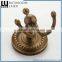 middle east retro design brass antique bronze statues bathroom accessories wall mounted robe hook