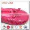 red indoor ballet slippers for girls