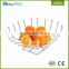 Biggest factory made home kitchen accessories metal wire fruit basket for kitchen