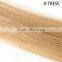 20inch natural ash blond 20color 0,5g silk straight braizilian hair prebonded keratin U nail tipped hair extension