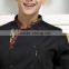 Customized With Good Quality Double Breasted Cotton/polyester Buttons Black Chef Overalls
