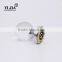 round shape clear chrome finish crystal knobs for doors