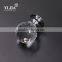 26 mm round clear glass knobs for dressers