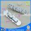 Q-3805 custom handbag metal tags silver unblemished logo plate