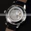 Kronen & Sohne Black Dial Analog Date Mechanical Leather Men's Watch