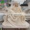 Decorative Religious Marble Pieta Statue For Sale