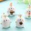 mini rabbit keychains, custom rubber keychains, custom rubber mini rabbit keychains manufacture