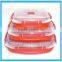 Bento Lunch Box Container 3 Set Of Scrisper Box Food Plastic Preservation Box