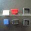 Small plastic steel tube cap